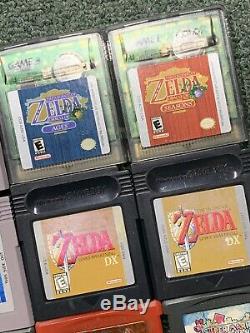 16 Nintendo Gameboy Games For Color, Advance And Original. Zelda, Pokémon, More