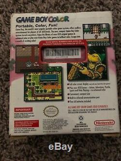 1999 Rare Nintendo Game Boy Color Berry Collectors Item Brand New Sealed