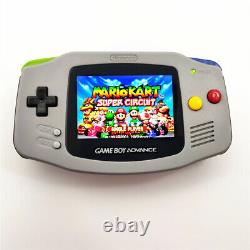 2023 Rechargeable 3.0 Inch Drop in V5 IPS Backlight Mod Game Boy Advance Console