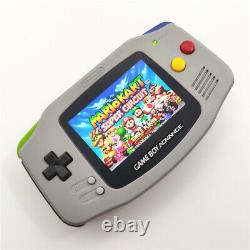 2023 Rechargeable 3.0 Inch Drop in V5 IPS Backlight Mod Game Boy Advance Console
