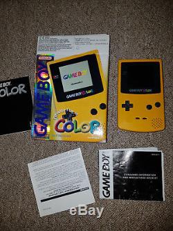 5 xCIB complete Nintendo Gameboy Color consoles