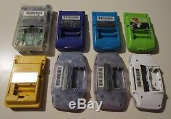8 Nintendo Gameboy Advance Color Pocket System Console Lot As-is All Work