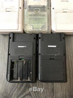 8x Nintendo Gameboy Original Colour Faulty Handheld Console Spares Repairs