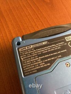 AGS 101 RARE SURF BLUE Gameboy Advance SP Super Rare Colour-way
