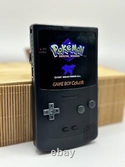 AMOLED Nintendo Gameboy Colour Black Touchscreen (GBC) Uk Seller