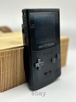 AMOLED Nintendo Gameboy Colour Black Touchscreen (GBC) Uk Seller