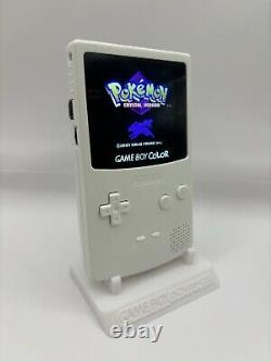 AMOLED Nintendo Gameboy Colour White Touchscreen (GBC) Uk Seller