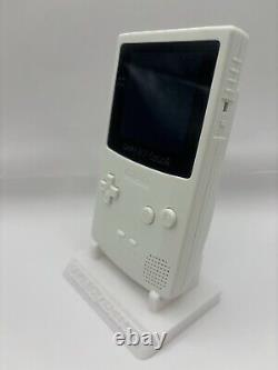 AMOLED Nintendo Gameboy Colour White Touchscreen (GBC) Uk Seller