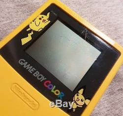 All 6 Pokemon Games + Pikachu Gameboy Colour! Nintendo Game Boy Color Bundle