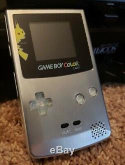 Aluminum Boxypixel AGS 101 Backlight Backlit Gameboy Color Handheld Rechargeable