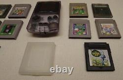 Atomic Purple Gameboy Color With 10 Games & 1 Cartridge Case