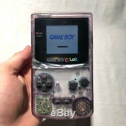 Atomic Purple Nintendo Game Boy Color GBC Backlight Backlit Mod New LCD Screen