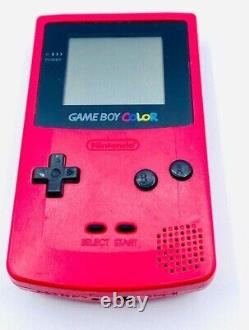 Authentic GameBoy Color IPS Backlit Handheld GBC Systems Pick your color