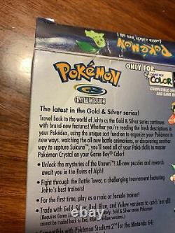 BOX ONLY Pokemon Crystal (Nintendo Gameboy Color) GOOD SHAPE GBC