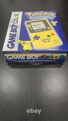 BRAND NEW Nintendo Gameboy Color Pokemon Ltd Edition BOXED MINT