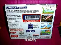BRAND NEW Purple Nintendo Gameboy Advance Wide Color Screen