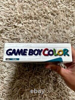 BRAND NEW SEALED Nintendo Game Boy Gameboy Color Console 1999 (TEAL) EXCELLENT