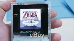 Backlight Game Boy Color! McWill LCD Gameboy Color Modded With Glass Lens! Purple