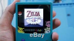 Backlight Game Boy Color! MidWest LCD Gameboy Color Modded Console Like Mcwil
