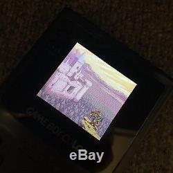 Backlit Game Boy Color Console GBC LED Backlight BennVenn AGS-101 LCD Screen