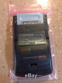 Backlit Nintendo Gameboy Color Clear Black Backlight Louder Speaker