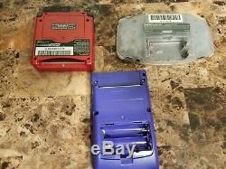 Big Lot of NINTENDO GAMEBOY COLOR/ ADVANCE and SP with 25 games