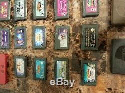 Big Lot of NINTENDO GAMEBOY COLOR/ ADVANCE and SP with 25 games
