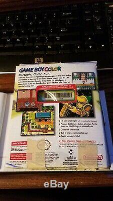 Boxed Gameboy Color Kiwi Edition Ultimate Pokemon Bundle