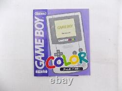 Boxed Gameboy Game Boy Color Clear Handheld Console