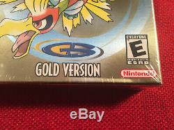 Brand New Factory Sealed Pokemon Gold Version Nintendo Game Boy Color Game