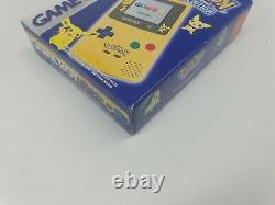 Brand New Game Boy Gameboy Color Gbc Game Console Pokemon Pikachu Factory Sealed