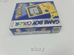 Brand New Game Boy Gameboy Color Gbc Game Console Pokemon Pikachu Factory Sealed