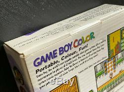 Brand New Sealed Never opened Nintendo Game Boy Color Purple Handheld Rare find