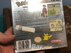 Brand New Sealed Nintendo Game Boy Color Game Pokemon Silver & Gold Version
