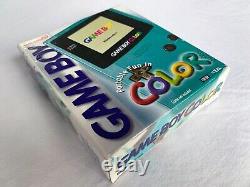 Brand New Sealed Nintendo Game Boy Color Teal NTSC USA Unused