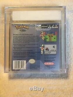 Brand New Sealed Pokemon Crystal Version Game Boy Color VGA graded 80+ Silver
