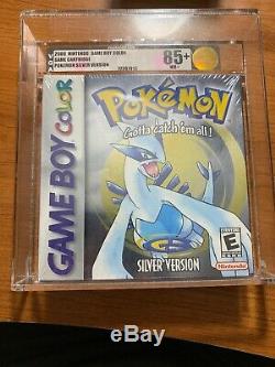 Brand New Sealed Pokemon Silver Version Gameboy Color VGA Graded 85+ Gold