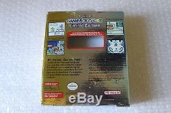 COMPLETE Nintendo Gameboy Color Pokemon Limited Edition Handheld System CIB Box