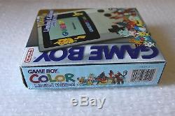 COMPLETE Nintendo Gameboy Color Pokemon Limited Edition Handheld System CIB Box