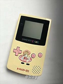 Cardcaptor Sakura GAME BOY COLOR Console Boxed CGB-001 Pink White NINTENDO USED