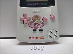 Cardcaptor Sakura GAME BOY COLOR Console CGB-001 Pink White + soft×2 NINTENDO