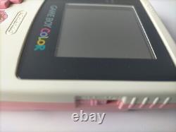 Cardcaptor Sakura GAME BOY COLOR Console CGB-001 Pink White + soft×2 NINTENDO