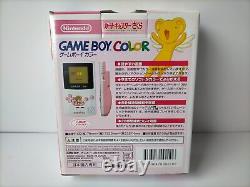 Cardcaptor Sakura GAME BOY COLOR Console CGB-001 Pink White + soft×2 NINTENDO