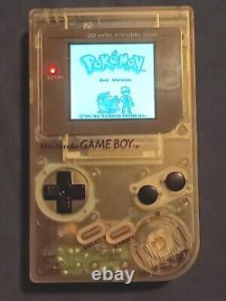 Clear White Nintendo DMG Gameboy IPS V5 LCD 36 Colours