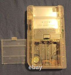 Clear White Nintendo DMG Gameboy IPS V5 LCD 36 Colours