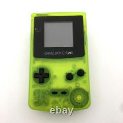 Colourful Rechargeable Game Boy Color GBC Console With 5 Levels Backlight LCD MOD