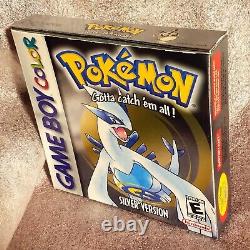 Complete Your Pokemon SilverNR MINT Box+ManualGame Boy Color Original Authenic