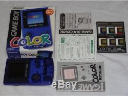Console Game Boy Color Midnight Blue Toys R Us edition Complet Import Japan