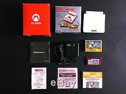 Console Nintendo Game Boy Advance GBA SP HOT MARIO! FAMICOM COLOR Japan VGC