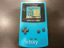 Console Nintendo Game Boy Color Bleu Turquoise Blue voir descriptif